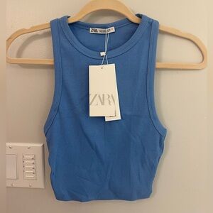 Zara crop top with tags